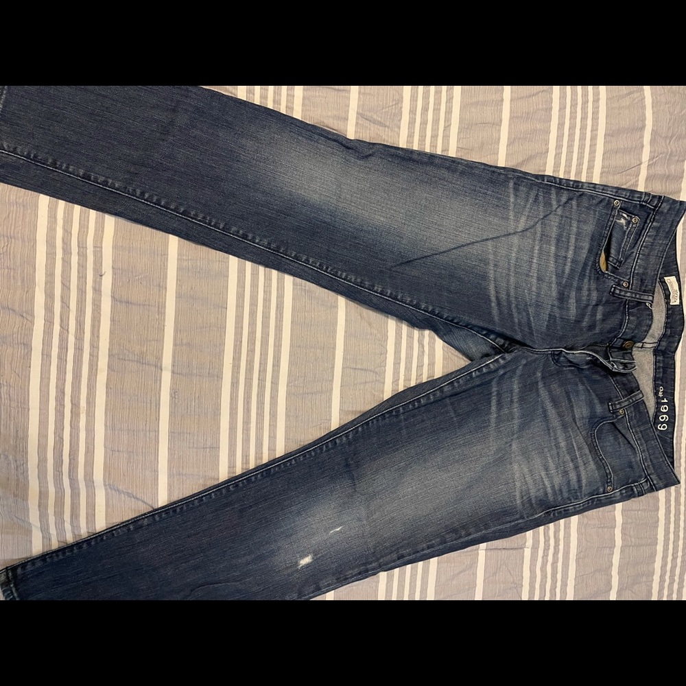 Gap distressed jeans